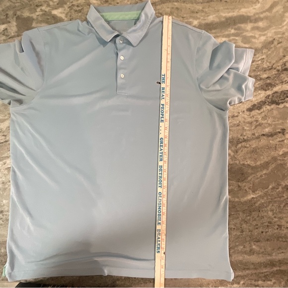 Vineyard Vines performance polo size XXL (P1) in light blue - Picture 6 of 7